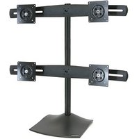 ergotron Monitor-Halterung DS100 33-324-200 schwarz für 4 Monitore von Ergotron