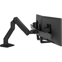 ergotron Monitor-Halterung HX Dual 45-476-224 schwarz für 2 Monitore, Tischklemme, Tischbohrung von Ergotron