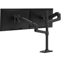 ergotron Monitor-Halterung LX-Dual 45-509-224 schwarz für 2 Monitore, Tischklemme von Ergotron