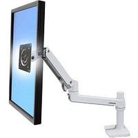 ergotron Monitor-Halterung LX 45-490-216 weiß für 1 Monitor, Tischklemme, Tischbohrung von Ergotron