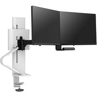 ergotron Monitor-Halterung TRACE 45-631-216 weiß für 2 Monitore, Tischklemme, Tischbohrung ergotron Monitor-Halterung TRACE 45-631-216 weiß für 2 Monitore, Tischklemme, Tischbohrung von Ergotron