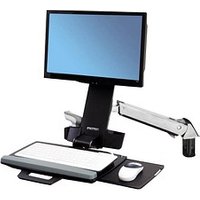 ergotron Monitor-Maus-Tastatur-Halterung StyleView 45-266-026 silber für 1 Monitor, 1 Tastatur, 1 Maus, 1 Scanner, Wandhalterung ergotron Monitor-Maus-Tastatur-Halterung StyleView 45-266-026 silber für 1 Monitor, 1 Tastatur, 1 Maus, 1 Scanner, Wandhalterung von Ergotron