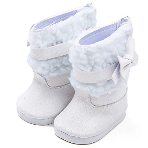Ericetion 18 Zoll Puppen Schneeschuhe Für 43 cm Baby Accessoires Baby Chirstmas Schuhe von Ericetion