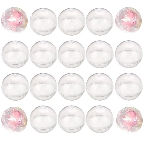 Ericetion 20pcs Verkaufsmaschinenkapseln Kleine Klare Leere Runde Kapseln Fälle Gumball Container Stehen Formen Für Und Party -gefälligkeiten von Ericetion