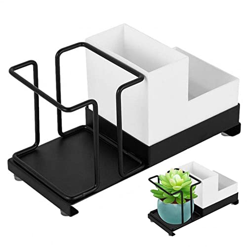 Ericetion Kaffee Organizer - Tasse Und Deckelhalterregal Mit Teebeutel Und Kaffee -pod -organisator Für Zuhause, Büro, Hotel, Bad Und Küche von Ericetion