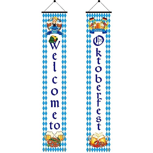 Ericetion Oktoberfest Dekorationen Deutsches Bayer Oktoberfest Veranda Begrüßung Banner Zeichen Für Deutsche Oktoberfest Party Dekoration Bier Festival Party Accessoires Ericetion Oktoberfest Dekorationen Deutsches Bayer Oktoberfest Veranda Begrüßung Banner Zeichen Für Deutsche Oktoberfest Party Dekoration Bier Festival Party Accessoires von Ericetion
