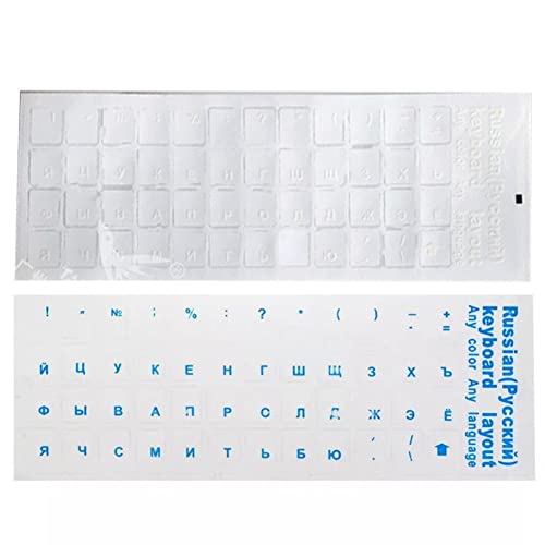 Ericetion Russische Transparente Tastaturaufkleber Um Öko -hautfreundlichkeit Staubdes Computertastischer Tastaturaufkleber Für Heimreisebüro Ericetion Russische Transparente Tastaturaufkleber Um Öko -hautfreundlichkeit Staubdes Computertastischer Tastaturaufkleber Für Heimreisebüro von Ericetion