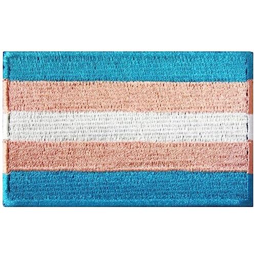 Regenbogenflagge Bestickter Patch | Gay Pride Flag Applique-Flecken Aufkleber Für, T-Shirts, Kleidung Oder Taschen von Ericetion