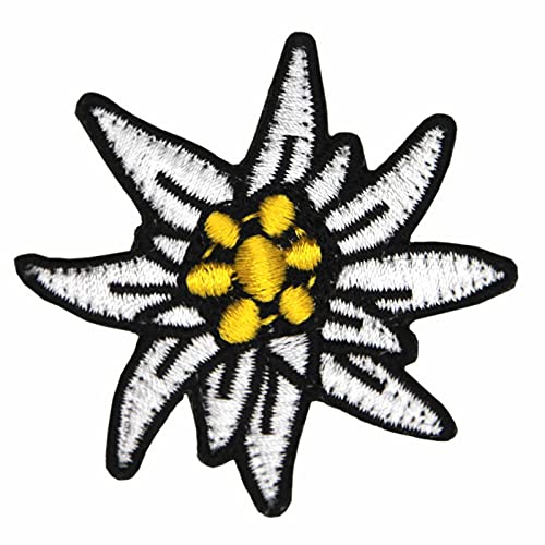 Patch Bundeswehr Edelweiß 5 x 5 cm Gestickt mit Hakenklettband Gebirgsjäger Edelweiss BW Patch Bundeswehr Edelweiß 5 x 5 cm Gestickt mit Hakenklettband Gebirgsjäger Edelweiss BW von Erich Fritzsch KG