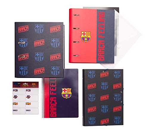 Erik FC Barcelona Papier- und Schreibwaren Schulset von Erik