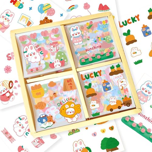 600+ pcs/100 Blatt Kawaii Sticker, Cartoon Aufkleber, Niedliche Cartoon Aufkleber, Cute sticker,Sticker Mädchen Zum Dekorieren Von Tagebüchern, Notizblöcken, Handys, Laptops 600+ pcs/100 Blatt Kawaii Sticker, Cartoon Aufkleber, Niedliche Cartoon Aufkleber, Cute sticker,Sticker Mädchen Zum Dekorieren Von Tagebüchern, Notizblöcken, Handys, Laptops von Erioscar