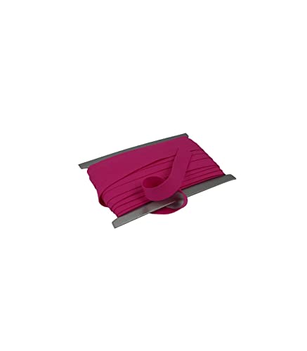 10 Meter Baumwoll - Schrägband/Einfassband Nahtband 100% Baumwolle Schrägbänder 18mm gefalzt (pink (64)) von Erlif
