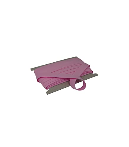 10 Meter Baumwoll - Schrägband / Einfassband Nahtband 100% Baumwolle Schrägbänder 18mm gefalzt (rosa (14)) von Erlif