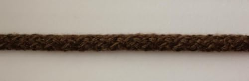 Baumwollkordel 5mm Kordel aus Baumwolle in 26 Farben (1629 - braun, 20 Meter) von Erlif