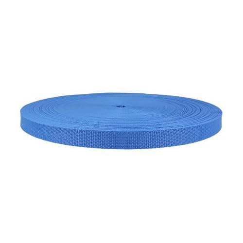 Gurtband 100% Polypropylen Taschengurtband Gurt Bänder für Taschen (20mm Breite / 2 Meter lang, jeansblau) von Erlif