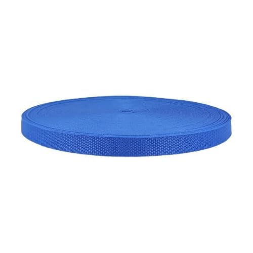 Gurtband 100% Polypropylen Taschengurtband Gurt Bänder für Taschen (20mm Breite / 2 Meter lang, royalblau) von Erlif