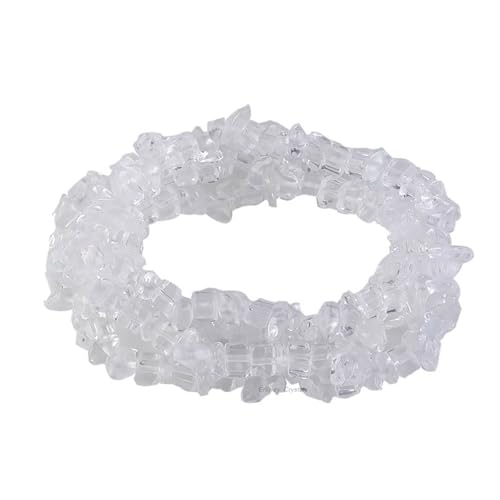 Erliway 1 Strand 32" natürliche klare Quarz Chip Perlen für Schmuck, 5-8 mm klare Quarz Tumbled zerkleinert Kristall Stein für DIY-Handwerk, unregelmäßig geformte Kristall gebohrt lose Perlen von Erliway