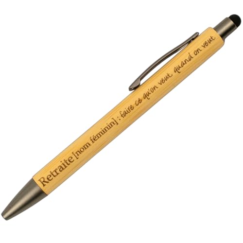 ERNESTINE - Lustiger Ruhestandsstift – Geschenk zum Ruhestand für Damen oder Herren – originelle Idee Kollegin im Ruhestand – personalisierter Kugelschreiber für Rentner und Ruhestand ERNESTINE - Lustiger Ruhestandsstift – Geschenk zum Ruhestand für Damen oder Herren – originelle Idee Kollegin im Ruhestand – personalisierter Kugelschreiber für Rentner und Ruhestand von Ernestine