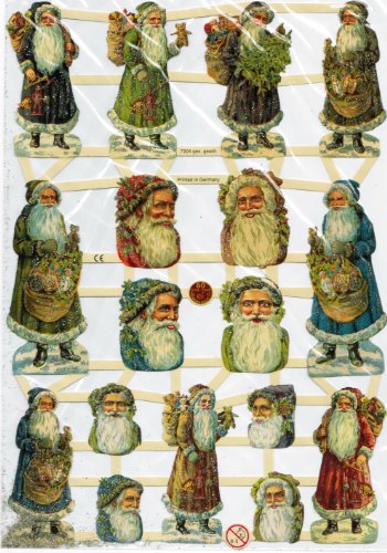 Glanzbilder Lackbilder Oblaten Weihnachten EF 7304 Glanzbilder Lackbilder Oblaten Weihnachten EF 7304 von Ernst Freihoff GmbH
