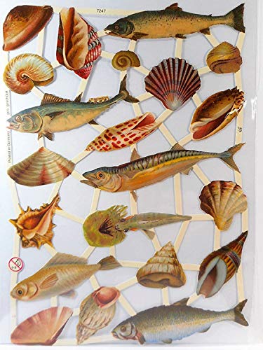 Ernst Freihoff Glanzbilder Fisch Muschel Lok EF 7247 Oblaten Posiebilder Scrapbook Deko GWI 327 a Ernst Freihoff Glanzbilder Fisch Muschel Lok EF 7247 Oblaten Posiebilder Scrapbook Deko GWI 327 a von Ernst Freihoff