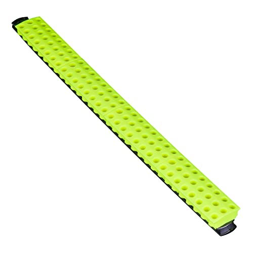 Ernst Manufacturing 96 Magnetische Bitstange, 6,35 mm Sechskant-Schraubendreher-Bit-Aufbewahrung, Werkzeug-Organizer – Schwarz/Hi-Viz Ernst Manufacturing 96 Magnetische Bitstange, 6,35 mm Sechskant-Schraubendreher-Bit-Aufbewahrung, Werkzeug-Organizer – Schwarz/Hi-Viz von Ernst Manufacturing