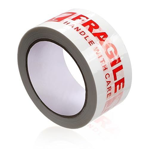 Eruinfang Zerbrechliches Klebeband Paketband für Fragile Fragile Packband Fragile Tape Paketklebeband, für Fragile für den Gütertransport und Die Verpackung Zerbrechlicher Bänder Eruinfang Zerbrechliches Klebeband Paketband für Fragile Fragile Packband Fragile Tape Paketklebeband, für Fragile für den Gütertransport und Die Verpackung Zerbrechlicher Bänder von Eruinfang