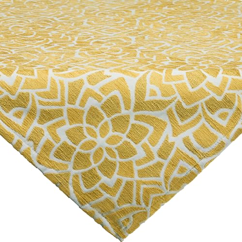 Erwin Müller Mitteldecke Blume Chenille Curry Größe 80x80 cm Erwin Müller Mitteldecke Blume Chenille Curry Größe 80x80 cm von Erwin Müller