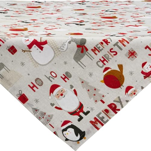 Erwin Müller Mitteldecke Merry Christmas grau-rot Größe 85x85 cm Erwin Müller Mitteldecke Merry Christmas grau-rot Größe 85x85 cm von Erwin Müller