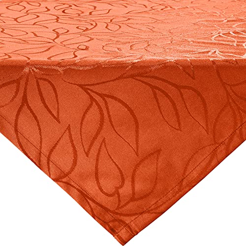Erwin Müller Outdoor-Mitteldecke Terrassa abwaschbar orange Größe 80x80 cm von Erwin Müller