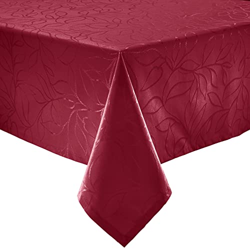 Erwin Müller Outdoor-Tischdecke Terrassa abwaschbar Burgund Größe 130x220 cm von Erwin Müller