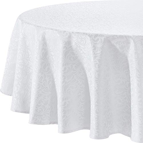 Erwin Müller Tischwäsche, Tischdecke Uni, Serie Hamm weiß Größe oval: 160x280 cm - mit hochwertigem Kuvertsaum und Fleckschutz ausgerüstet Erwin Müller Tischwäsche, Tischdecke Uni, Serie Hamm weiß Größe oval: 160x280 cm - mit hochwertigem Kuvertsaum und Fleckschutz ausgerüstet von Erwin Müller