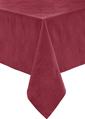 Erwin Müller Tischwäsche, Tischdecke mit Jaquardmuster, Serie Arnsberg rot Größe 150x250 cm - Robustes Gewebe ist bügelleicht und Lange haltbar, mit hochwertigem Kuvertsaum Erwin Müller Tischwäsche, Tischdecke mit Jaquardmuster, Serie Arnsberg rot Größe 150x250 cm - Robustes Gewebe ist bügelleicht und Lange haltbar, mit hochwertigem Kuvertsaum von Erwin Müller
