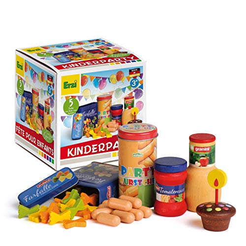 Erzi 28218 Sortierung Kinderparty aus Holz, Kaufladenartikel für Kinder, Rollenspiele. Erzi 28218 Sortierung Kinderparty aus Holz, Kaufladenartikel für Kinder, Rollenspiele. von Erzi