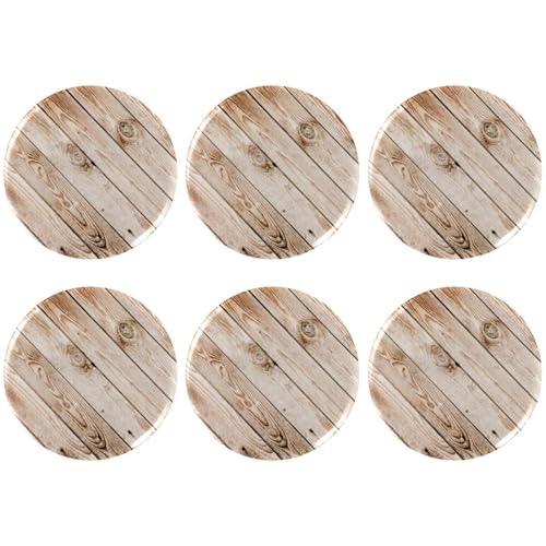 Eslifey 6 Stück 5,6 cm große Knöpfe mit Anstecknadel, alte Holzknöpfe für Bastelbedarf, DIY-Abzeichen, Anstecknadeln, Schulprojekte Eslifey 6 Stück 5,6 cm große Knöpfe mit Anstecknadel, alte Holzknöpfe für Bastelbedarf, DIY-Abzeichen, Anstecknadeln, Schulprojekte von Eslifey