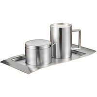 Esmeyer Milch- und Zucker-Set WAVE silber von Esmeyer