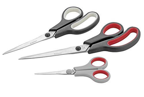 Esmeyer Scheren-Set Trio Cut 3-teilig, Edelstahl, Mehrfarbig, 27.5 x 20 x 1.5 cm, 3 Esmeyer Scheren-Set Trio Cut 3-teilig, Edelstahl, Mehrfarbig, 27.5 x 20 x 1.5 cm, 3 von Esmeyer