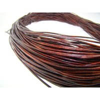 esnado Lederband 1,5 mm - Echt Leder - Antik Dunkelbraun von Esnado