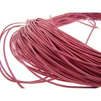 esnado Lederband 1,5 mm - Echt Leder - Pink von Esnado