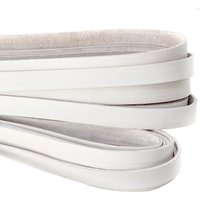 esnado Lederband Flach 15 mm x 2,5 mm - Weiß esnado Lederband Flach 15 mm x 2,5 mm - Weiß von Esnado