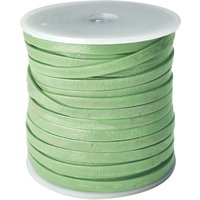 esnado Lederband Flach 4 x 1 mm - Mintgrün - echtes Leder esnado Lederband Flach 4 x 1 mm - Mintgrün - echtes Leder von Esnado