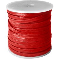 esnado Lederband Flach 4 x 1 mm - Rot esnado Lederband Flach 4 x 1 mm - Rot von Esnado