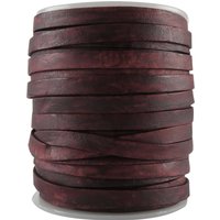 esnado Lederband Flach 6 mm - Antik Braun esnado Lederband Flach 6 mm - Antik Braun von Esnado