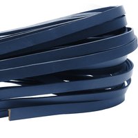 esnado Lederband flach, 10 mm x 2 mm - Blau esnado Lederband flach, 10 mm x 2 mm - Blau von Esnado