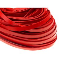 esnado Lederband flach, 10 mm x 2 mm - Rot esnado Lederband flach, 10 mm x 2 mm - Rot von Esnado
