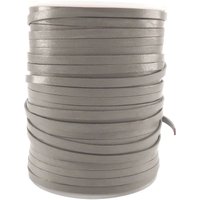 esnado Lederband flach - Breite 5 mm - Grau esnado Lederband flach - Breite 5 mm - Grau von Esnado