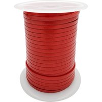 esnado Lederband flach - Breite 5 mm - Orangerot esnado Lederband flach - Breite 5 mm - Orangerot von Esnado