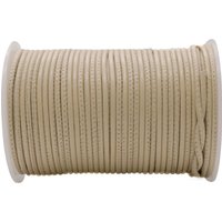 esnado Lederband gesäumt, Ø 2,5 mm - Natur von Esnado