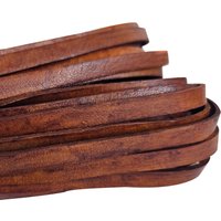 esnado Lederriemen, 10 mm x 2,5 mm - Antik Braun esnado Lederriemen, 10 mm x 2,5 mm - Antik Braun von Esnado