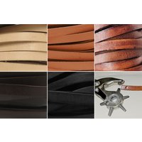 esnado Lederriemen, 10 mm x 2,5 mm - Farbwahl esnado Lederriemen, 10 mm x 2,5 mm - Farbwahl von Esnado