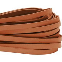 esnado Lederriemen, 10 mm x 2,5 mm - Hellbraun esnado Lederriemen, 10 mm x 2,5 mm - Hellbraun von Esnado